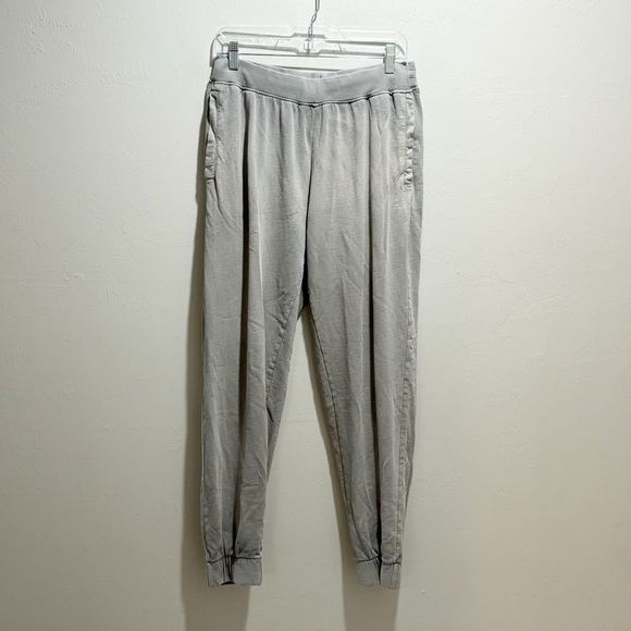 ONIA Men's Gray Jogger Sweatpants Lightweight French Terry Cotton Pants Size M - Picture 1 of 9